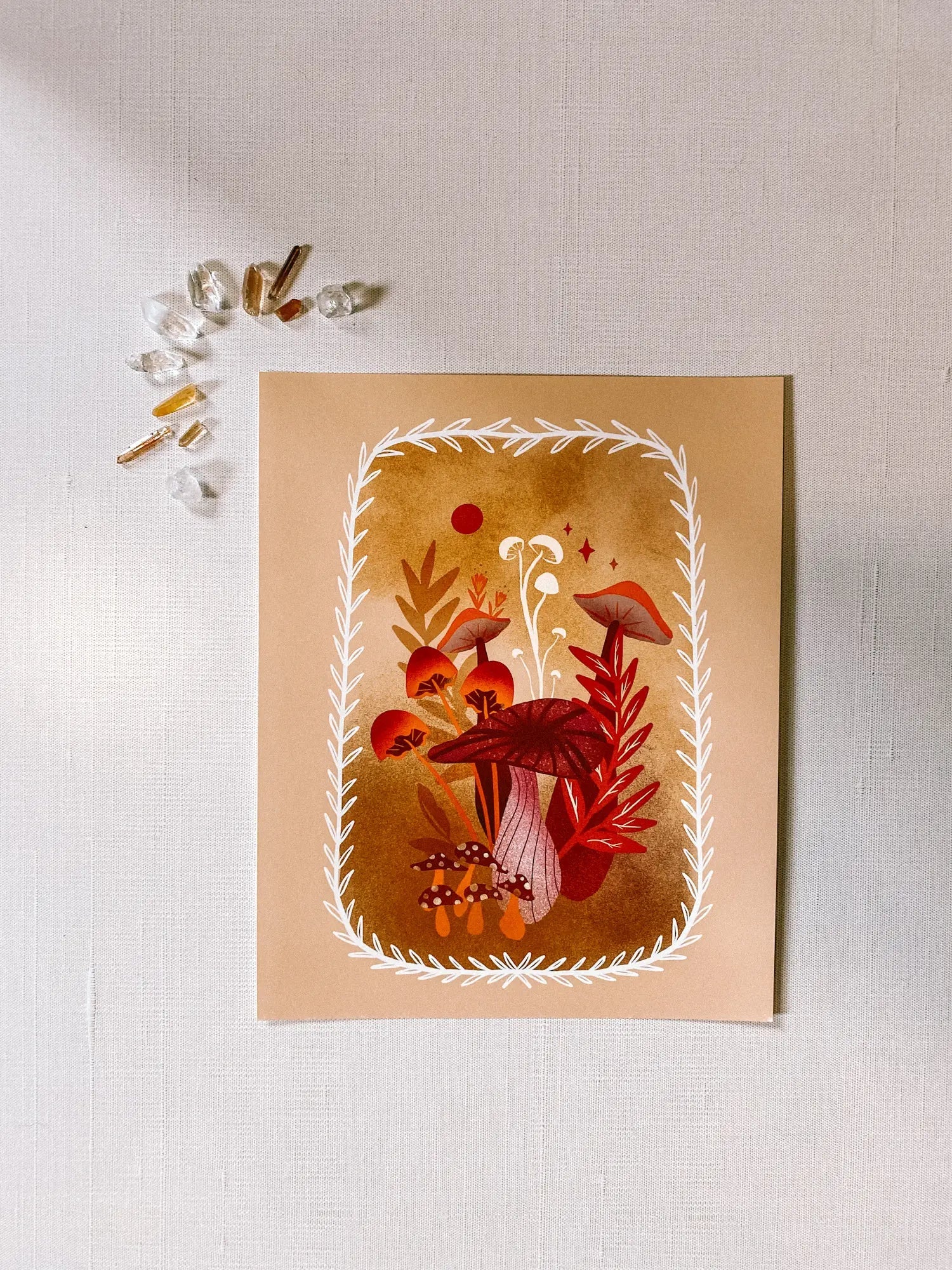 Mushy Forest - Art Print by Wild Lark