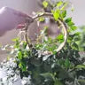 Jute Circle Plant Trellis by Wild Lark