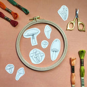Peel Stick and Stitch - Hand Embroidery Patterns by Wild Lark