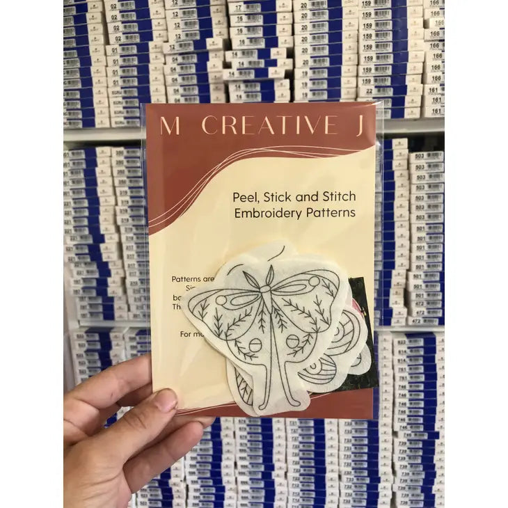 Peel Stick and Stitch - Hand Embroidery Patterns by Wild Lark