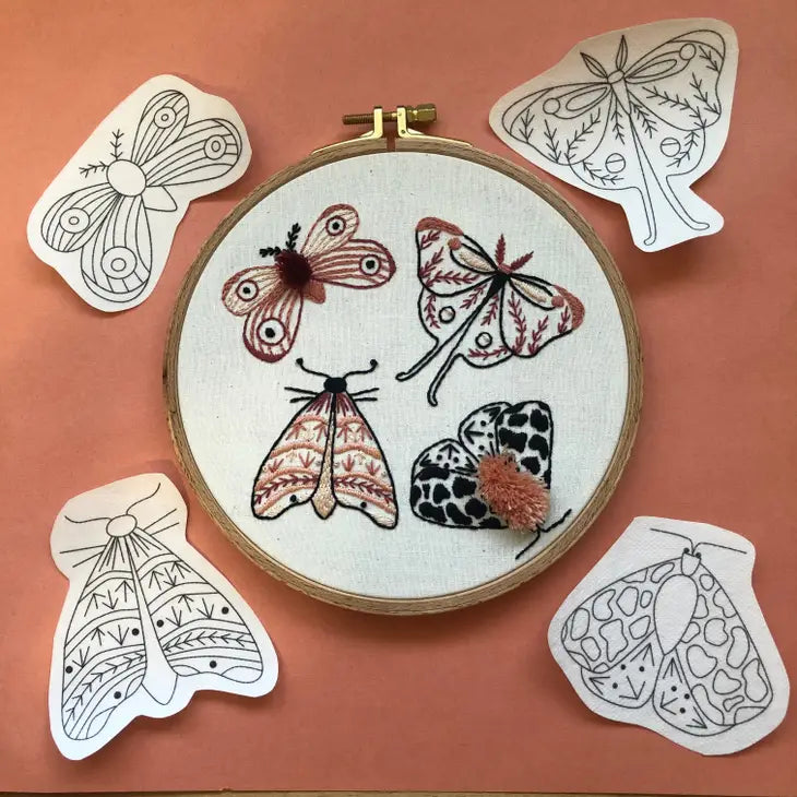 Peel Stick and Stitch - Hand Embroidery Patterns by Wild Lark
