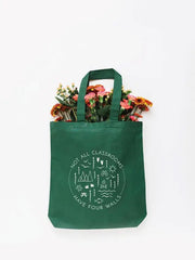 Small Tote Bag - "Not All Classrooms Have Four Walls" (Two Colors Available) by Wild Lark