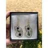 One-of-a-Kind Handmade Floral Body Silhouette Earrings by Wild Lark
