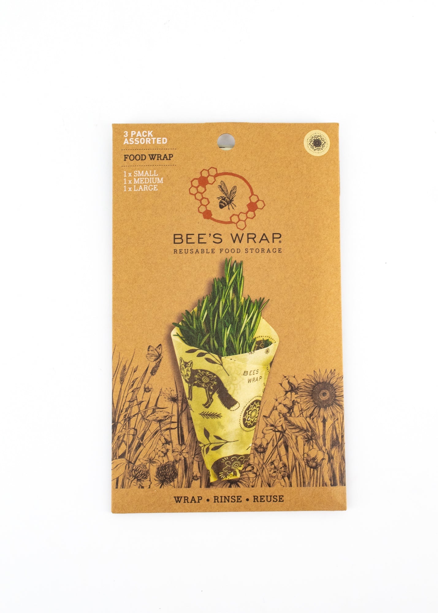 Bee's Wrap - Into the Woods Print (2 Varieties Available) by Wild Lark
