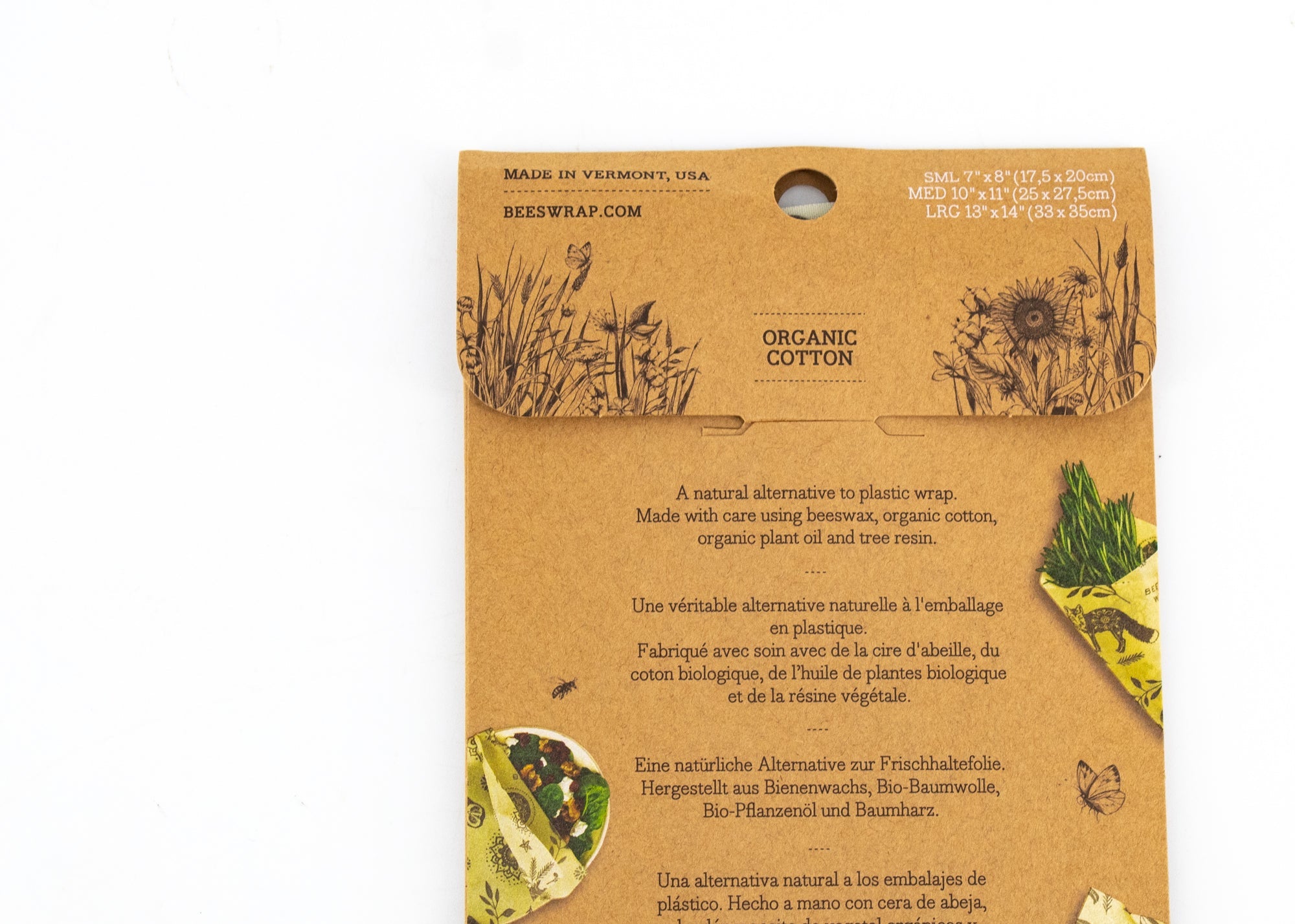 Bee's Wrap - Into the Woods Print (2 Varieties Available) by Wild Lark