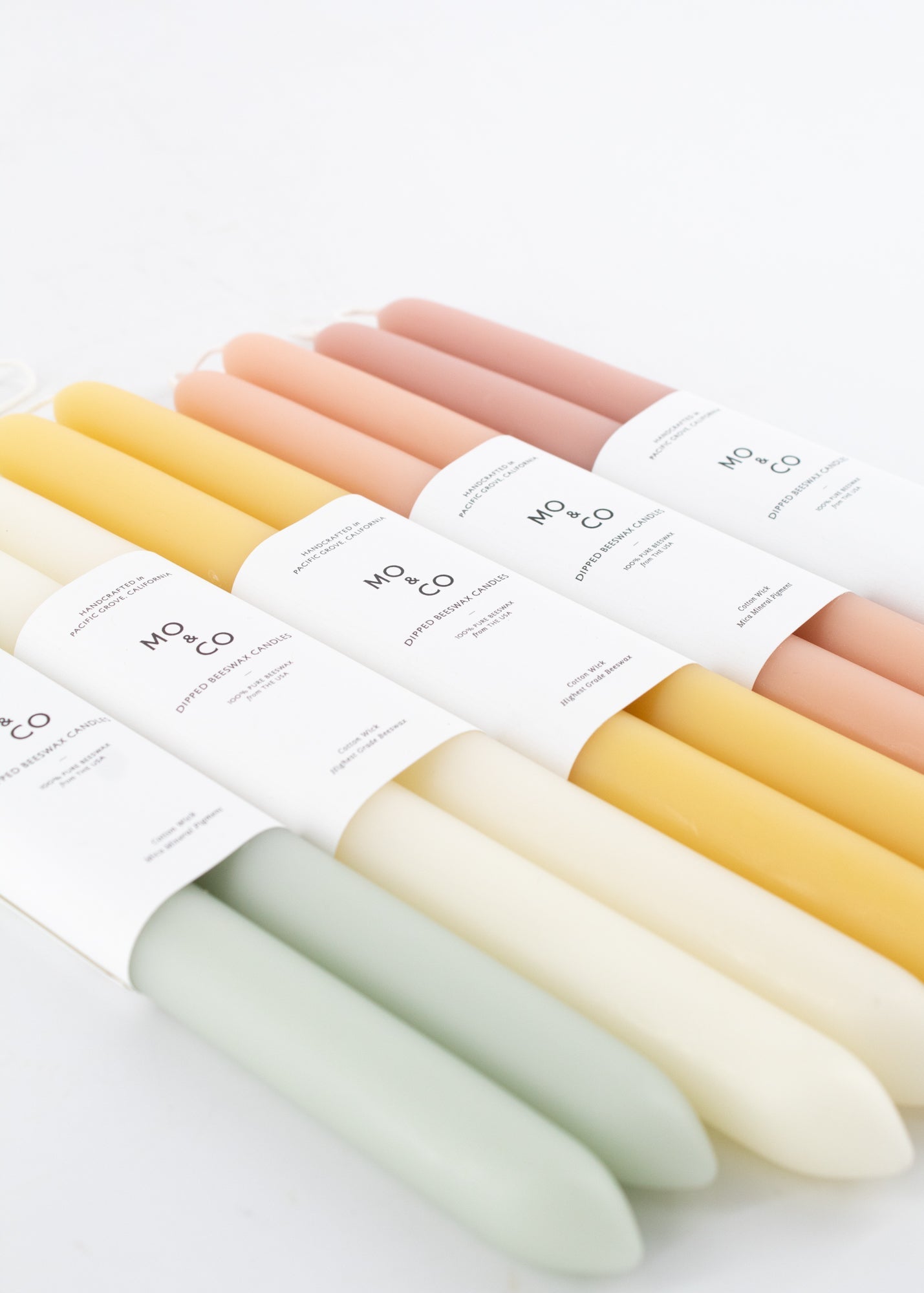 Dipped Beeswax Candles by Wild Lark