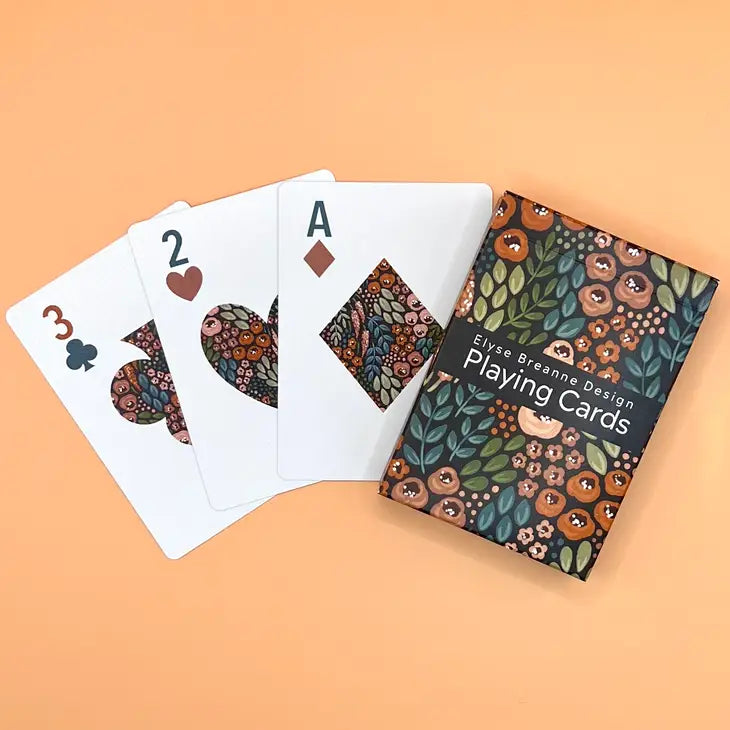 Floral Playing Cards by Wild Lark