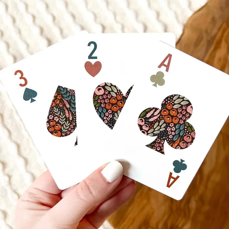 Floral Playing Cards by Wild Lark