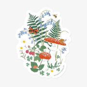 Woodland Clear Vinyl Sticker by Wild Lark