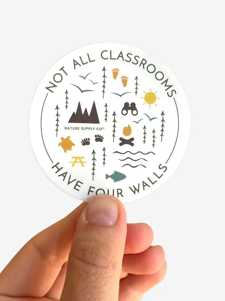 Not All Classrooms Have Four Walls Sticker by Wild Lark