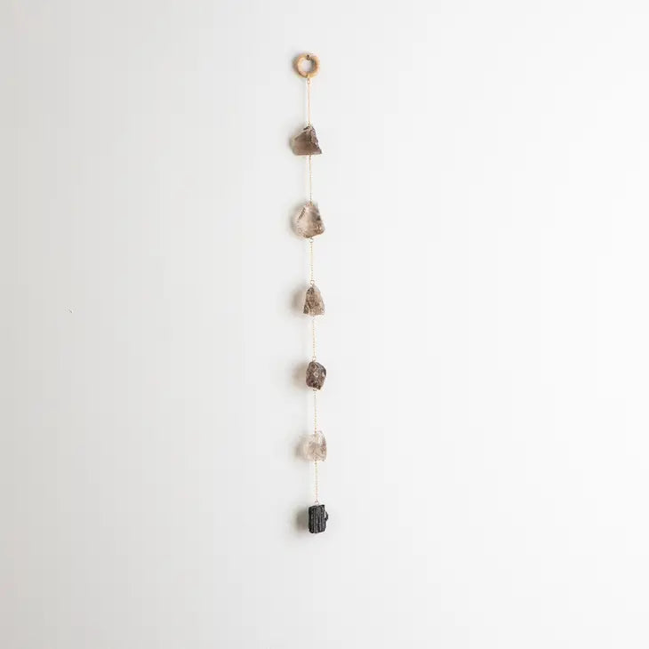 Ground + Purify Crystal Wall Hanging by Wild Lark