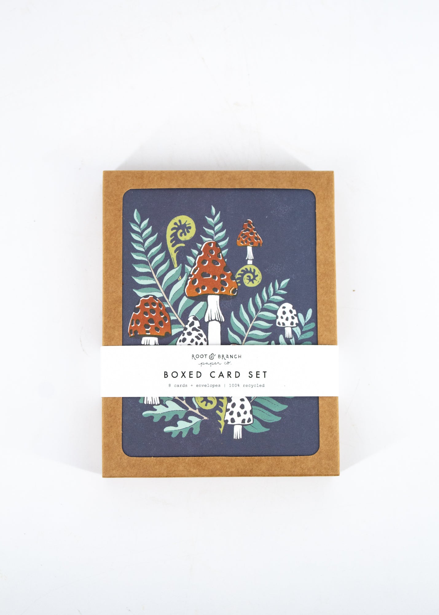 Mushrooms and Ferns Boxed Card Set by Wild Lark