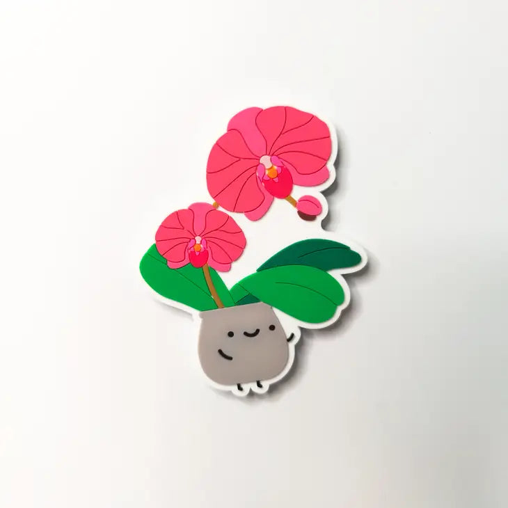 Phalaenopsis Orchid Magnet by Wild Lark