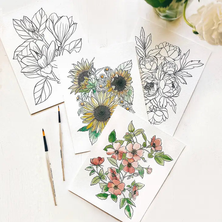 Garden Water Color Kit by Wild Lark