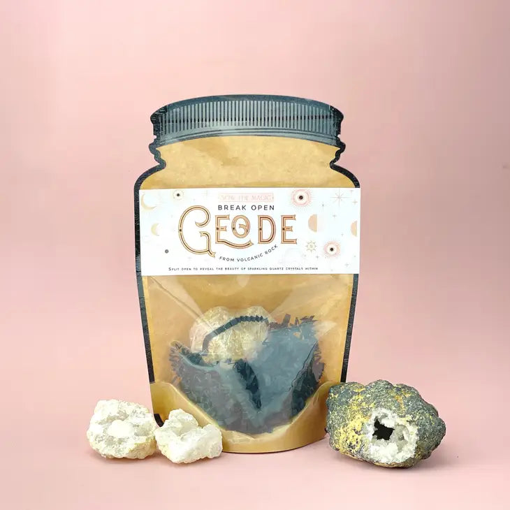 Break Open Crystal Geode by Wild Lark