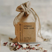 Rose Petal Herbal Oatmeal Bath Soak | Bath Tea- Lavender by Wild Lark