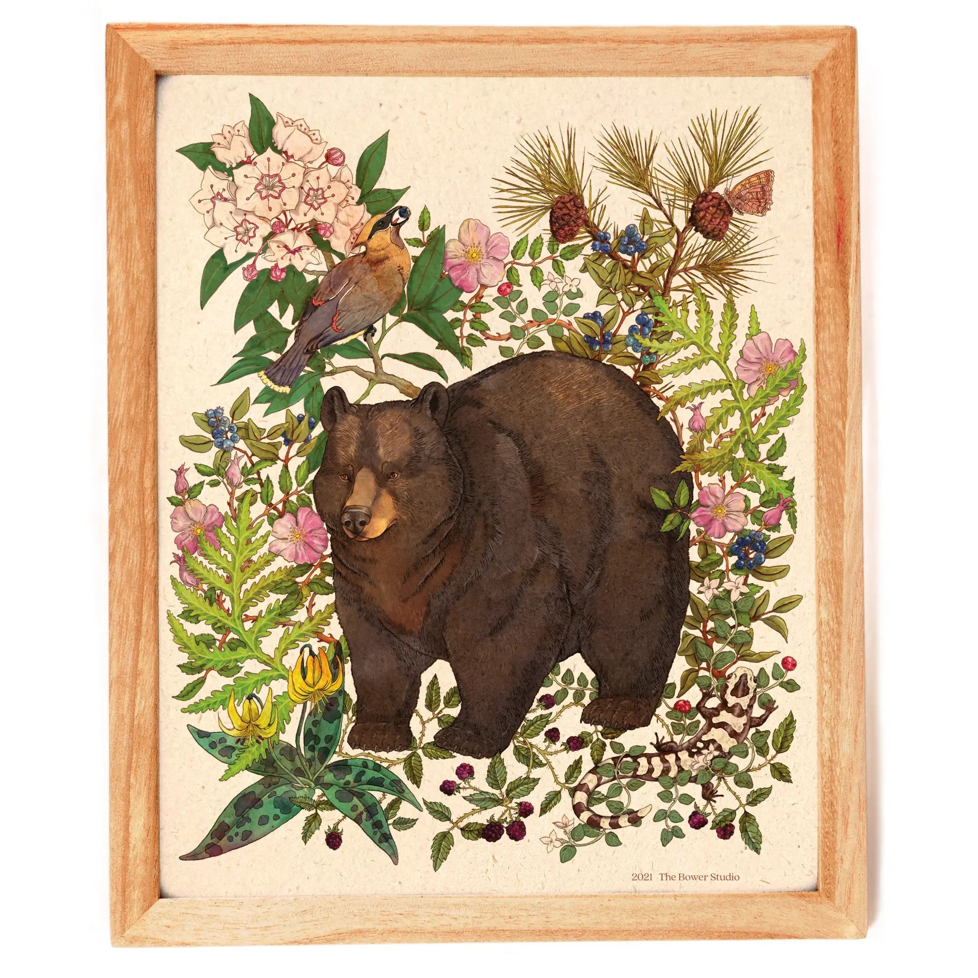 Forest Edge Print by Wild Lark