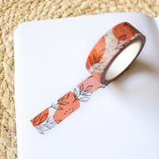 Pink Leaves Washi Tape by Wild Lark
