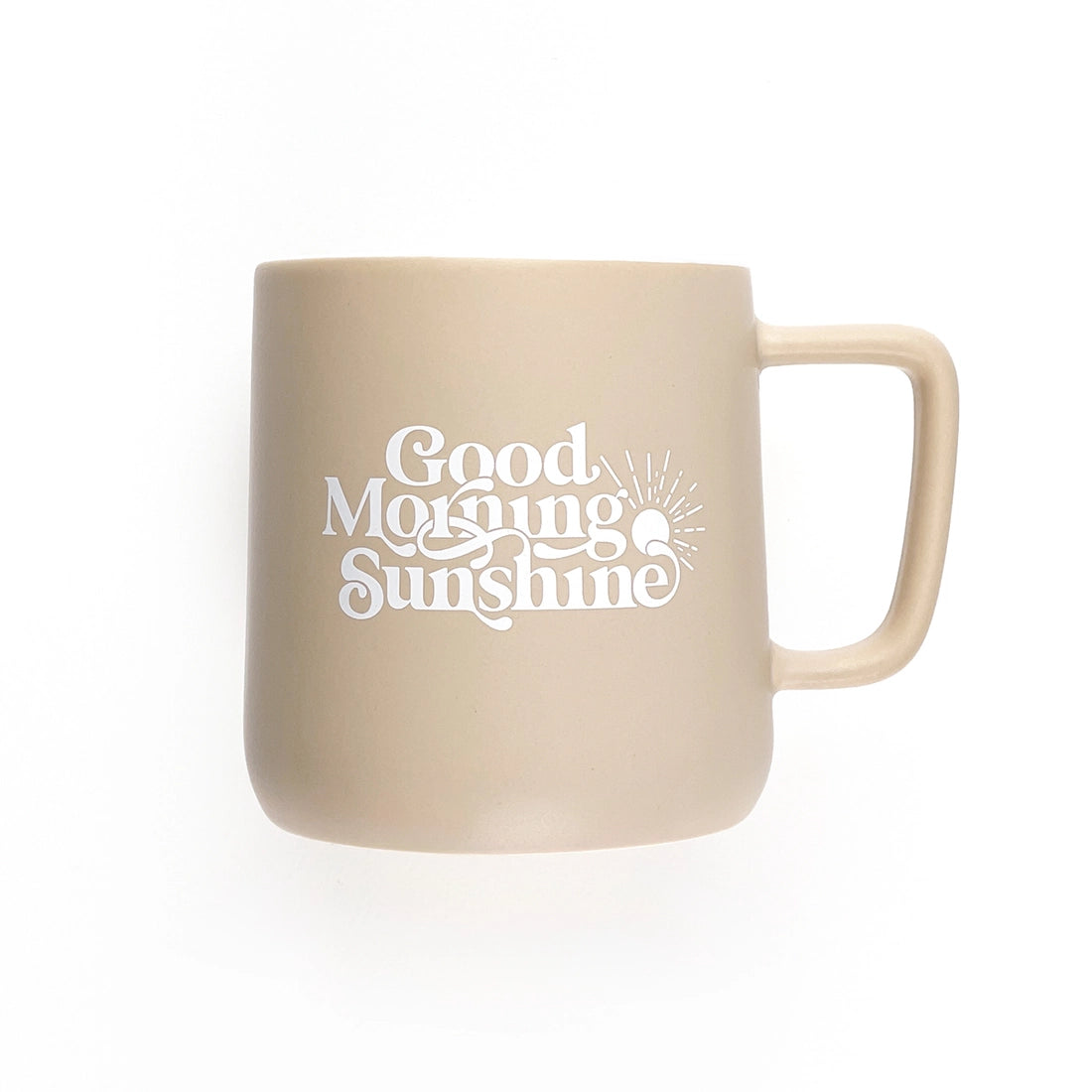 Good Morning Sunshine Ceramic Mug by Wild Lark
