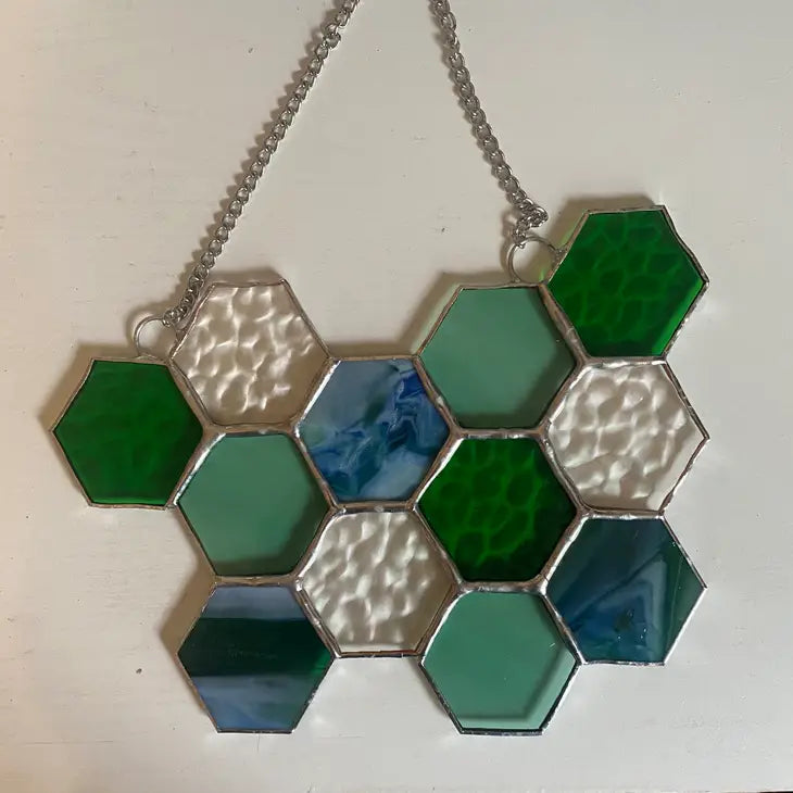Large Green Honeycomb by Wild Lark