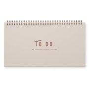 To Do Simple Undated Weekly Planner by Wild Lark