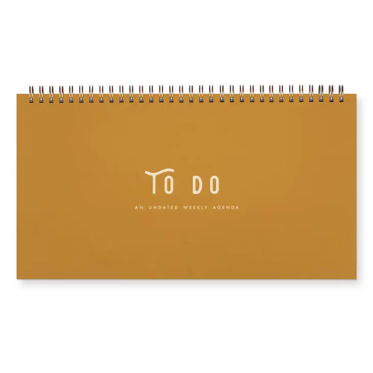 To Do Simple Undated Weekly Planner by Wild Lark