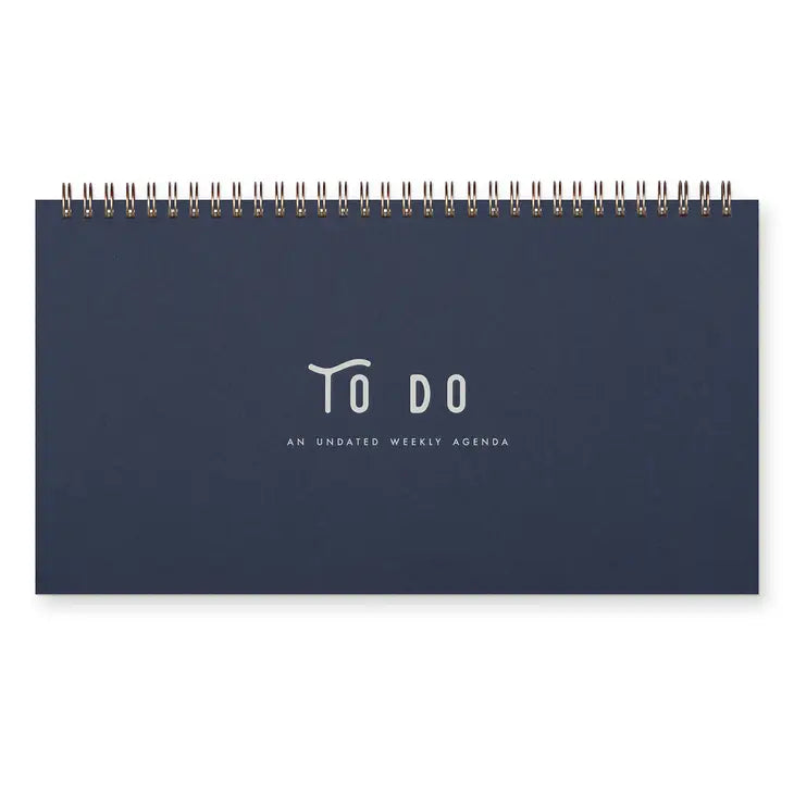 To Do Simple Undated Weekly Planner by Wild Lark