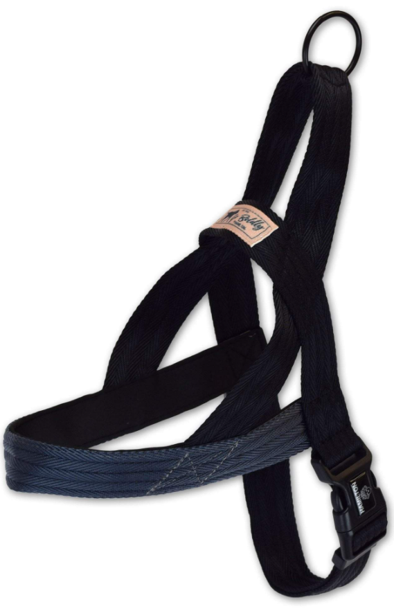 Hamilton Harness Norwegian Canteen Black & Granite 5/8 19.5-26" by Pet Food Warehouse