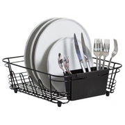Dish Rack - 2-Piece Dish Strainer Stainless Steel by Homeportonline