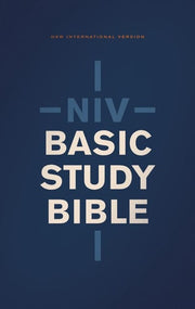 NIV Basic Study Bible Economy Edition Paperback Bl