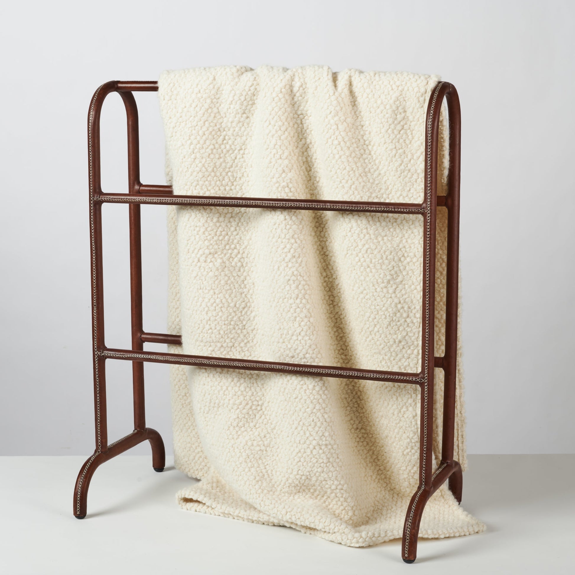 Leather Blanket Holder by DandyLion