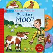 Who Says Moo? A Pull-Tab Book