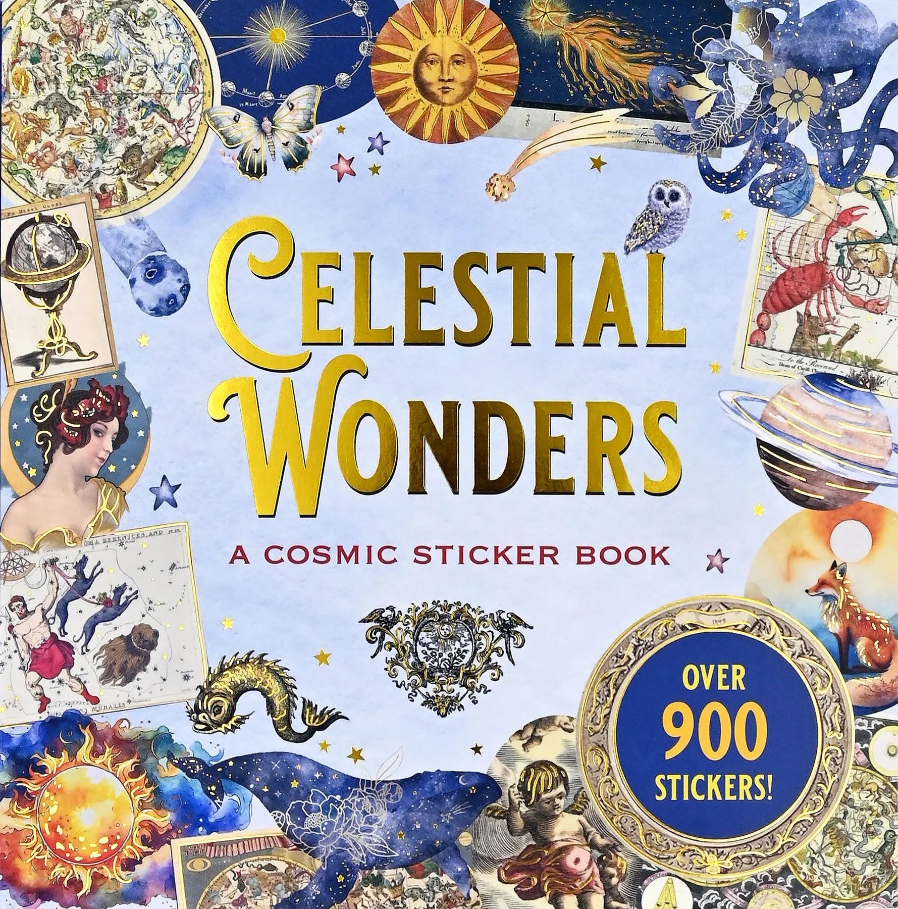 Sticker Book Celestial Wonders by Homeportonline