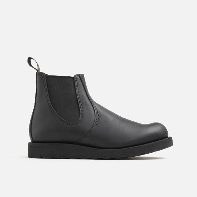 Red Wing Heritage Classic Chelsea #3194 - Black Harness Leather by Harbour Thread