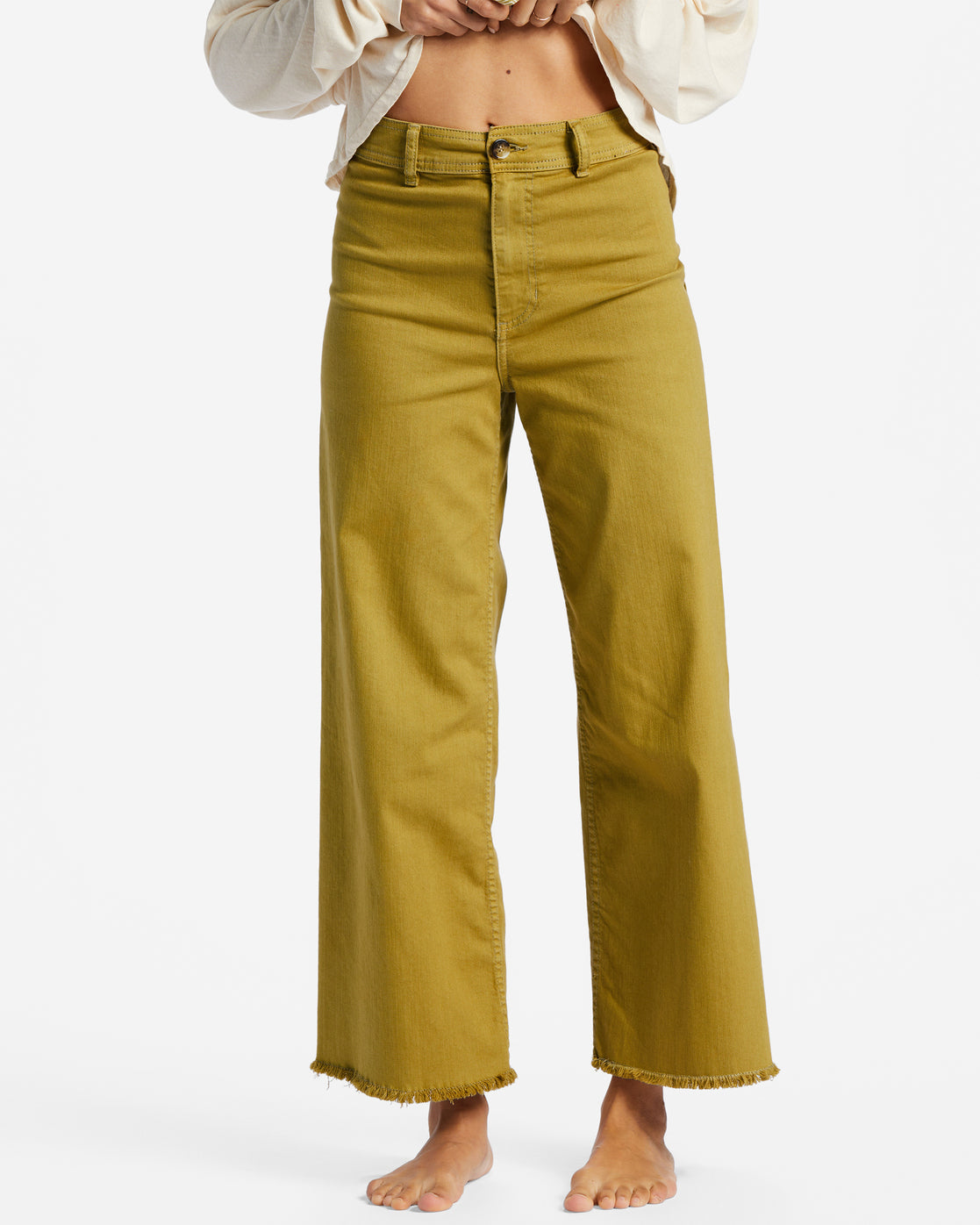 Billabong Free Fall Wide Leg Pants - Kiwi by Harbour Thread
