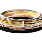Mixed Metals 7" Dia Bracelets - Set of 25 by Harbour Thread