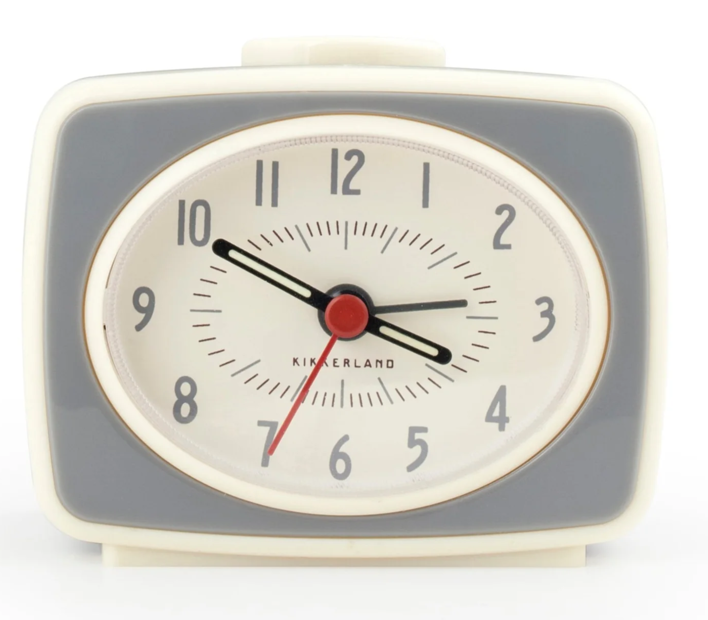 Classic Alarm Clock Grey by Homeportonline