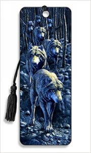 Wolf Pack Bookmark by Artgame - BK78WOL