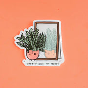 Looking Good My Frond Vinyl Sticker by Wild Lark