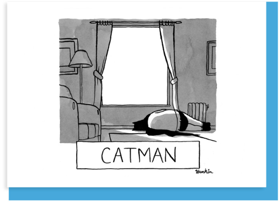 New Yorker Card Man / Catman by Pet Food Warehouse