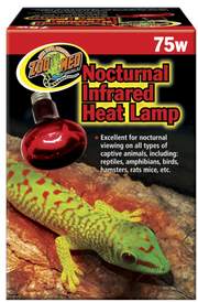 Zoo Med 75 watt Nocturnal Infrared Heat Lamp by Pet Food Warehouse