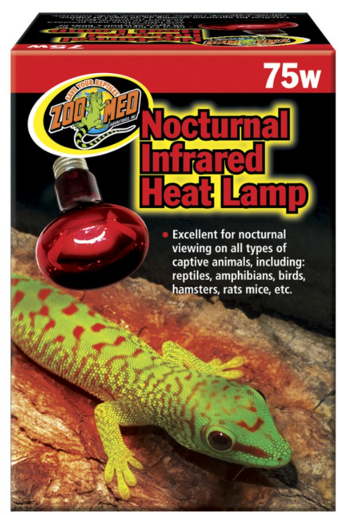 Zoo Med 75 watt Nocturnal Infrared Heat Lamp by Pet Food Warehouse