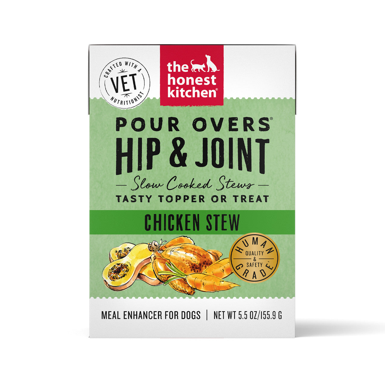 Honest Kitchen Functional Pour Overs Joint Mobility Chicken Stew Dog Food 5.5oz by Pet Food Warehouse