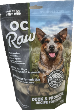 OC Raw Freeze Dried Meaty Rox Duck 5.5oz by Pet Food Warehouse
