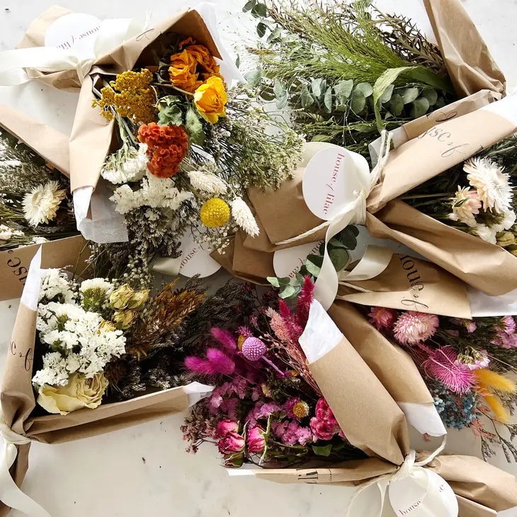 Chic Dried Flower Bouquet by Wild Lark
