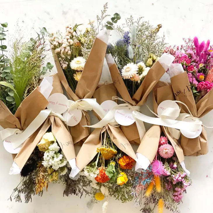 Chic Dried Flower Bouquet by Wild Lark