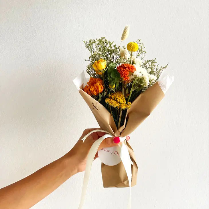 Chic Dried Flower Bouquet by Wild Lark