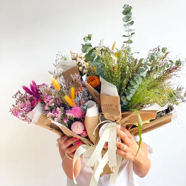 Chic Dried Flower Bouquet by Wild Lark