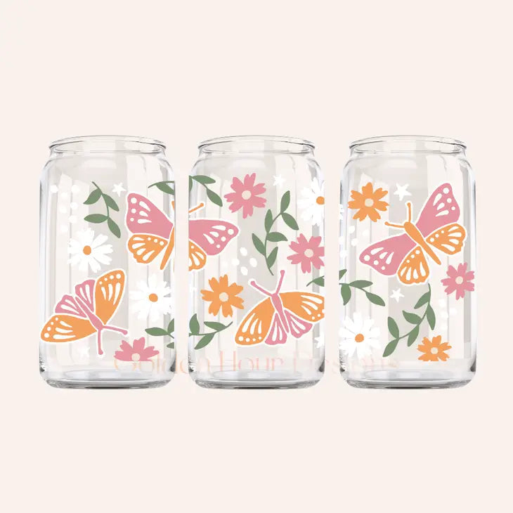 Golden Hour Glass Cups by Wild Lark