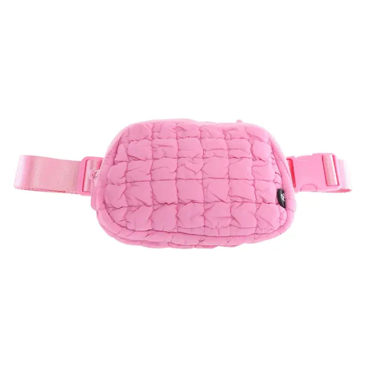 Quilted Puffer C.C Belt Bag by Wild Lark